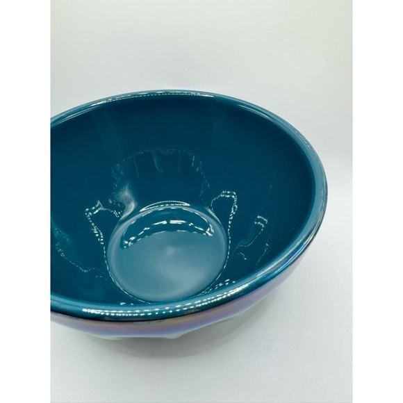 NEW ANTHROPOLOGIE Dark Turquoise Luster Pasta Bowl - Picture 3 of 3